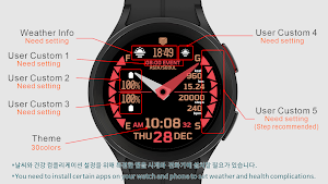 IWF Hybrid Master II watchface Screenshot 1