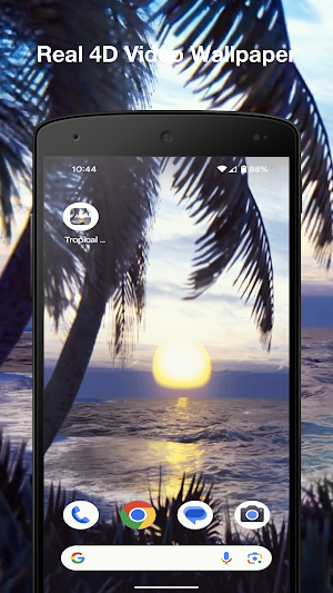 Tropical Ocean Live Wallpaper Screenshot 2