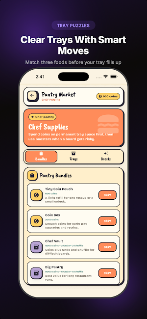 Morsel Match: Food Sort Screenshot 1
