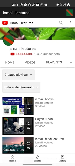 ismaili lectures Screenshot 0