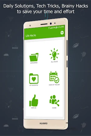 Life Hacks - Offline Screenshot 0