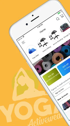 Yoga Activewear Screenshot 1
