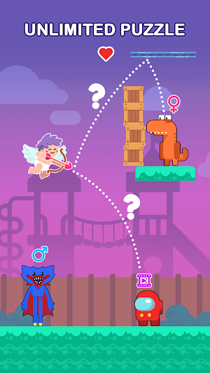 Love Archer: Monster Couple Screenshot 1