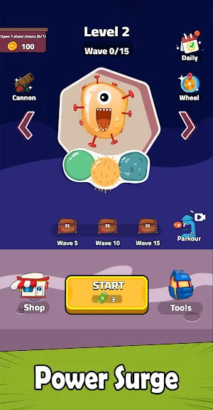 Germ Defense War-Survival Game Screenshot 2