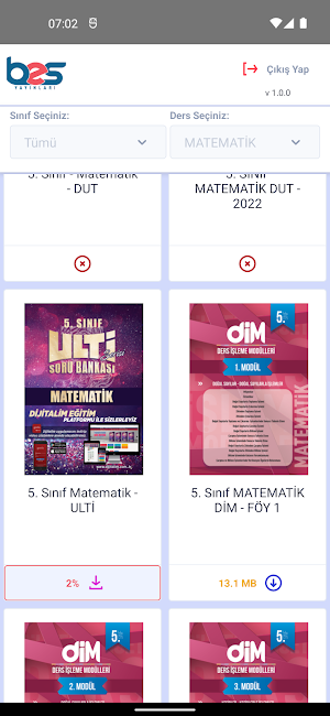 BES Öğretmen Kütüphane Screenshot 2