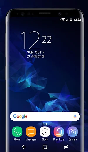 Galaxy S9 blue | Xperia™ Theme Screenshot 0