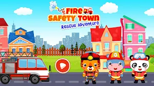 Fire Safety Town Rescue Adventure Screenshot 0