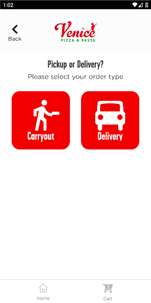 Venice Pizza Screenshot 1