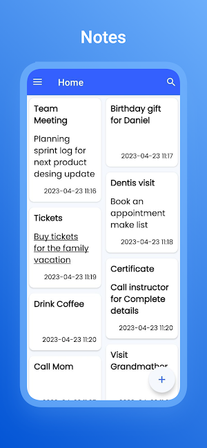 My Note Screenshot 1