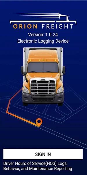 Orion eLog ELD Screenshot 0
