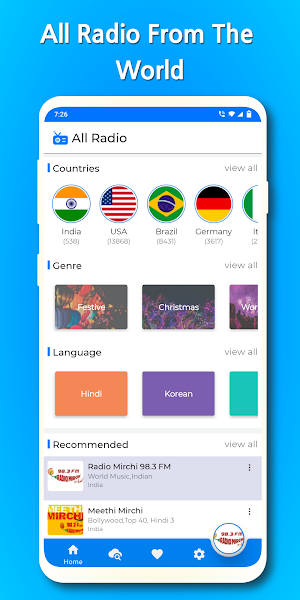 All Radio: FM Radio, Radio, FM Screenshot 0