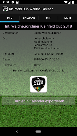 Kleinfeld Cup Waldneukirchen Screenshot 1