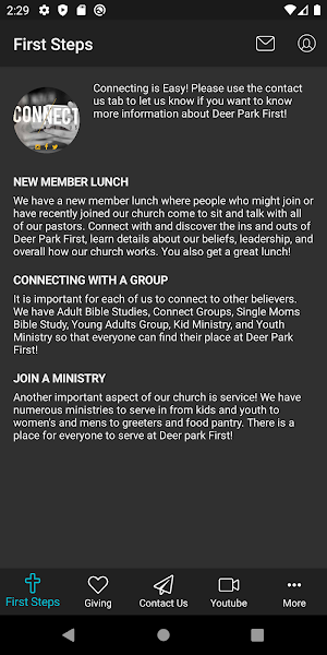 Deer Park First Baptist Church Screenshot 1