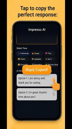 Impresso AI: Smart Chat Reply Screenshot 2