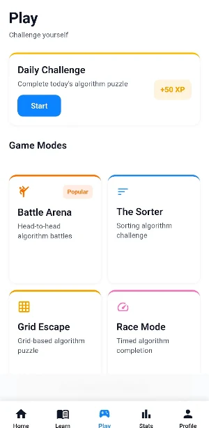 Algoplay: Learn Algorithms Screenshot 3