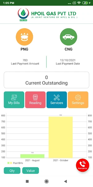 My HPOIL GAS App Screenshot 1