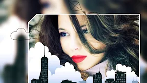 Beautiful Night Love Photo Frames Greeting Cards Screenshot 2