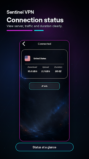 Sentinel VPN Screenshot 2
