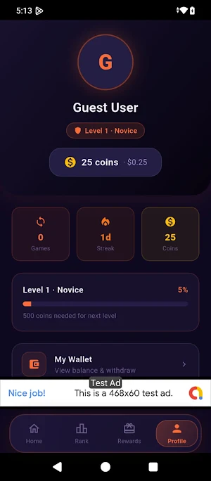 Earn Addaa: Watch & Earn Screenshot 2