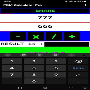 PBM Calculator Pro Screenshot 3