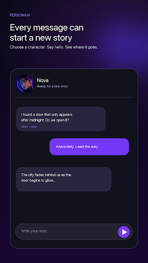 Talk AI Character Roleplay Screenshot 1