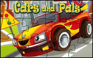 Cars for Kids: Puzzle Games ❤️🚗🚒🚚🚜🚌🚁✈️ Screenshot 0
