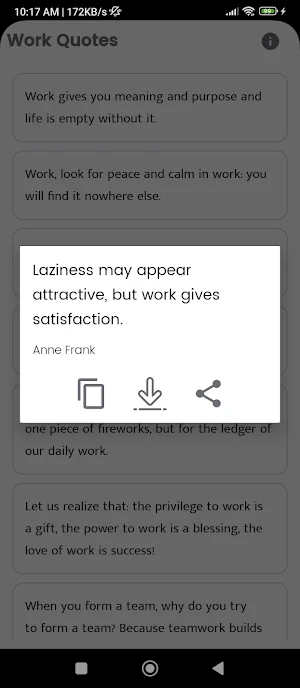 Work Quotes and Sayings Screenshot 3
