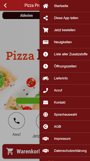 Pizza Pronto Seligweiler Screenshot 2