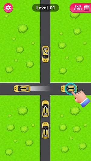 Traffic Car Escape Puzzle 3D Screenshot 0