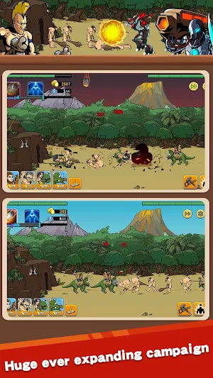 Caveman History Battle Screenshot 0