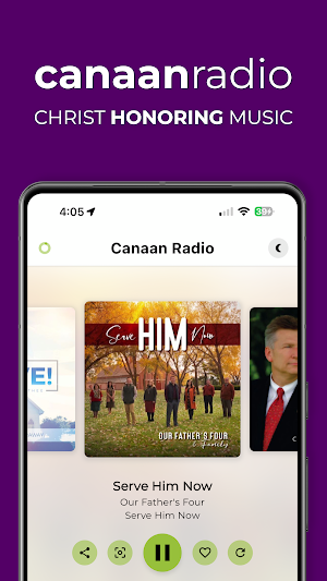 Canaan Internet Radio Screenshot 0