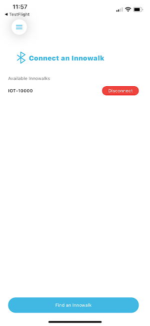 Innowalk activity tracker Screenshot 2