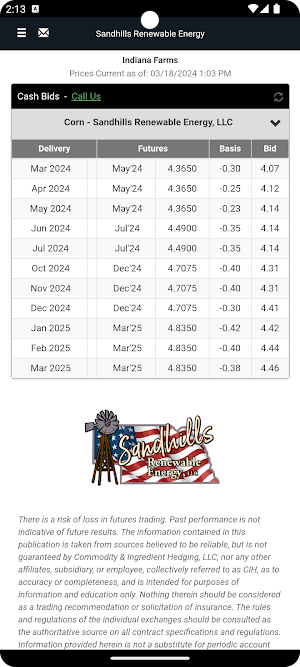 Sandhills Renewable Energy Screenshot 0