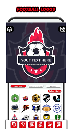 Football Logo Maker Screenshot 1