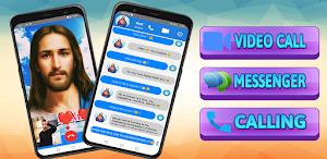 God Fake Video Call Game Screenshot 0
