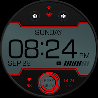Key WF96 Digital Watch Face