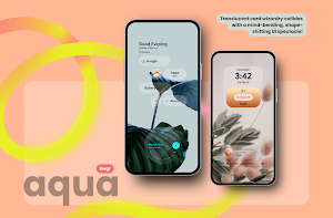 aqua kwgt Screenshot 2
