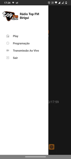 Rádio Top FM Screenshot 1