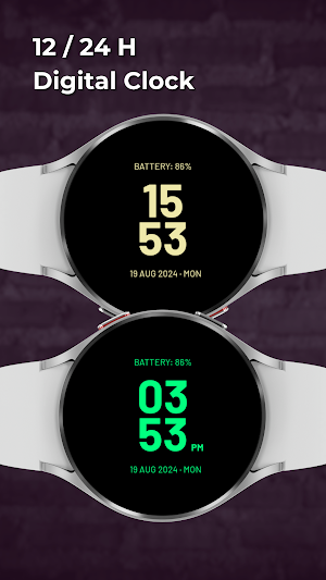 EXD074: Essential Watch Face Screenshot 2
