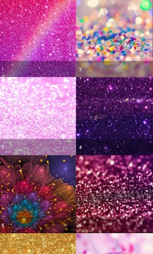 Pretty Glitter Wallpaper Screenshot 0