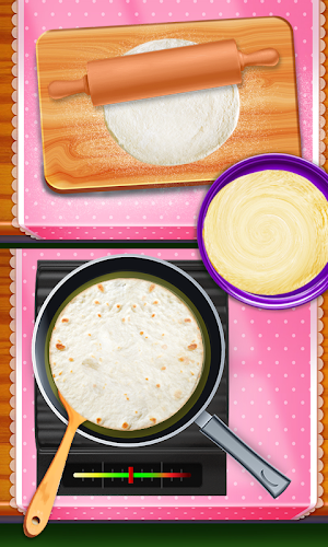 Burrito Maker Fever: Mexican Food Tacos & Tortilla Screenshot 2