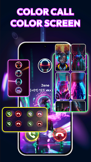 Call Theme & Color Phone Call Screenshot 0