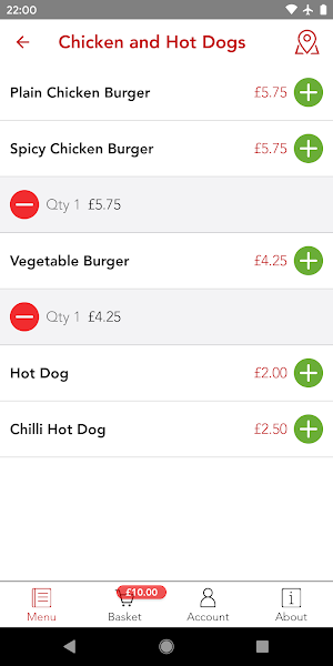 Bulls Burgers Screenshot 2