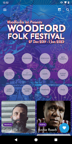 Woodford Folk Festival Screenshot 0