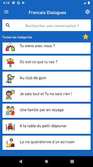 french dialogue audio offline Screenshot 1