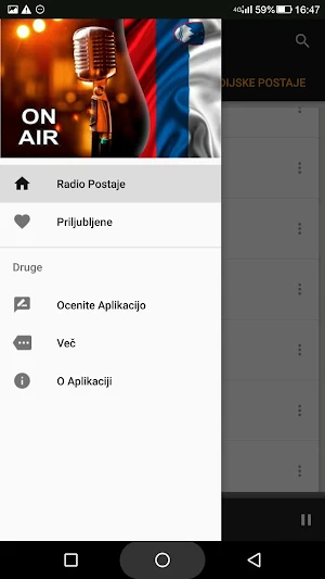 Slovenian Radio Stations Screenshot 2