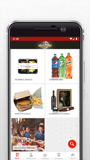 E-restoranas Screenshot 1