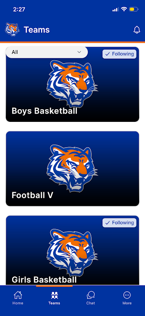 Reitz Memorial Athletics Screenshot 1