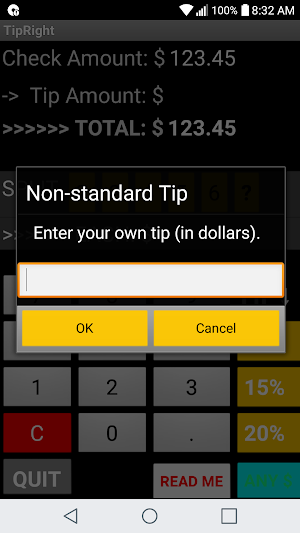 TipRight Screenshot 1