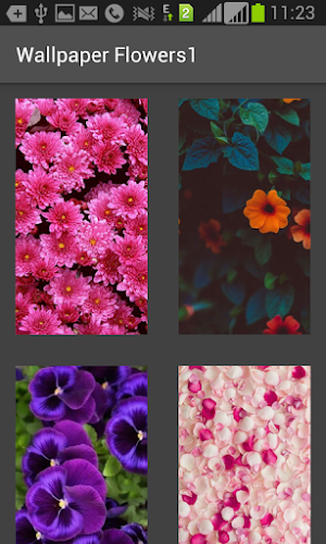 Wallpaper Flowers1 Screenshot 0